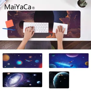 

MaiYaCa New Design Traveling in outer space Large Mouse pad PC Computer mat Durable Rubber Mouse Mat Pad
