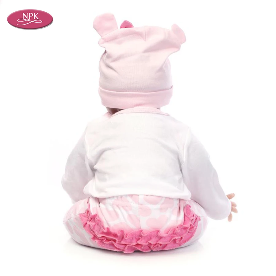 soft silicone reborn bebe gils doll lifelike bebe  menina bonecas  (8)