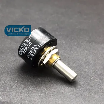 

[VK] ORIGINAL FCP22E 1K 2K 5K 10K SAKAE Conductive plastic potentiometer 1Turn Japan shaft 20mm switch