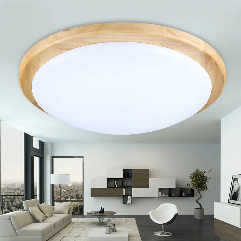 Comparer les prix sur ceiling lamp wood online shopping ... Bois Créatif plafond