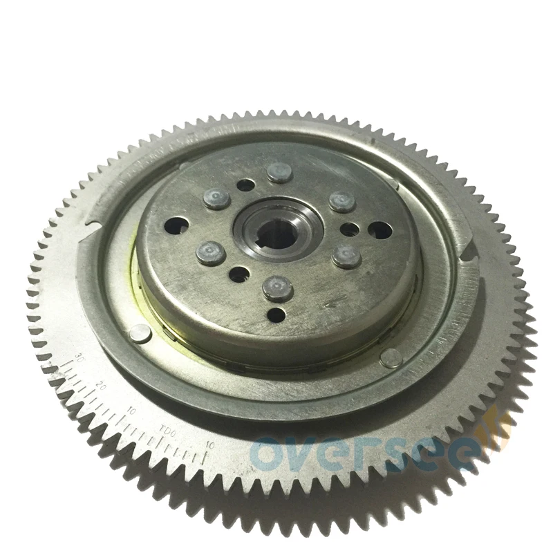 Electrical Rotor Flywheel 61T-85550-10 Replaces Yamaha Outboard Motor 25HP 30HP 61N 69P 61T 2T Parsun 61T-85550
