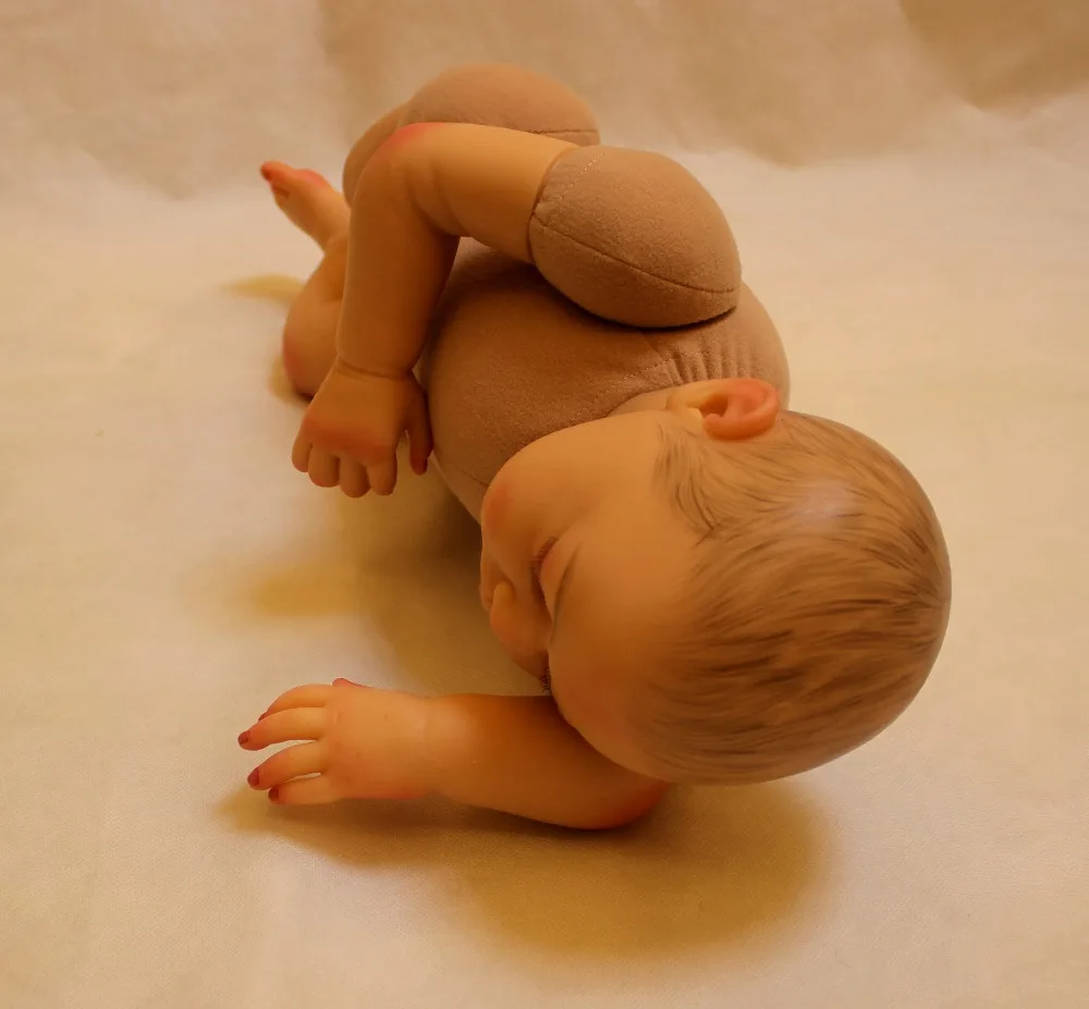 50 см, Мягкая Реалистичная настоящая человеческая кожа, цельная силиконовая кукла-Реборн, игрушка 20 дюймов, Реалистичная кукла-Реборн, игрушки для новорожденных