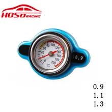 

Utility safe Thermo Radiator Cap 0.9 and 1.1 and 1.3 bar Tank Cover Temperature Gauge