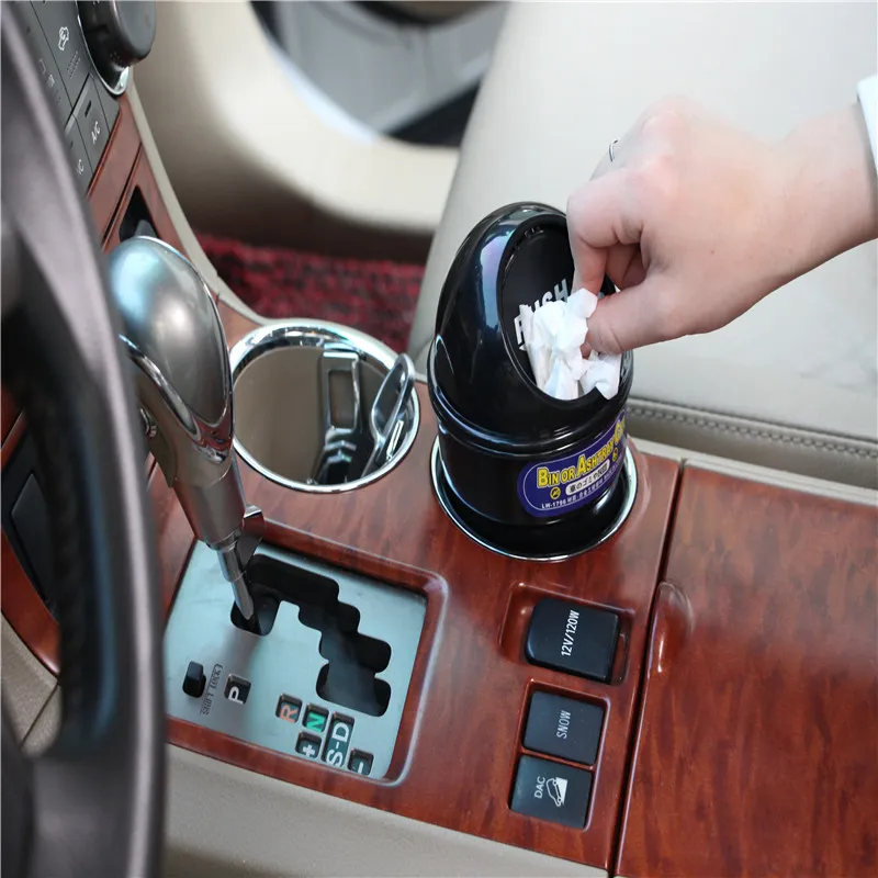 

Car styling Car trash bin For KIA RIO K3 K4 K5 Sportage SORENTO venga Hyundai Avante Sonata Santafe i20 i30 HB20 Solaris ix35