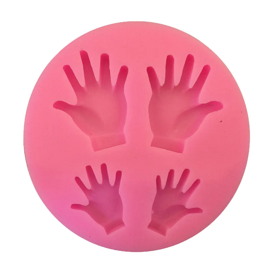 

1PCS Hands Shape Silicone Cake Molds, Bakeware Decorating,DIY Soap Molds M157