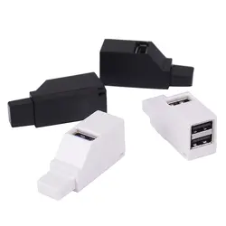 Мини Портативный USB 2,0/3,0 Hi-Скорость с несколькими usb-портами концентратора сплиттер концентратор адаптер для ПК компьютер для жестких