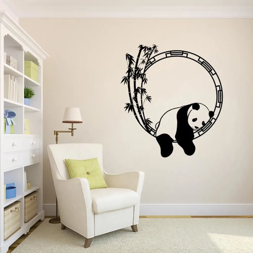 Cute Panda Wall Sticker Removable Mural Decals Art Living Room Decors