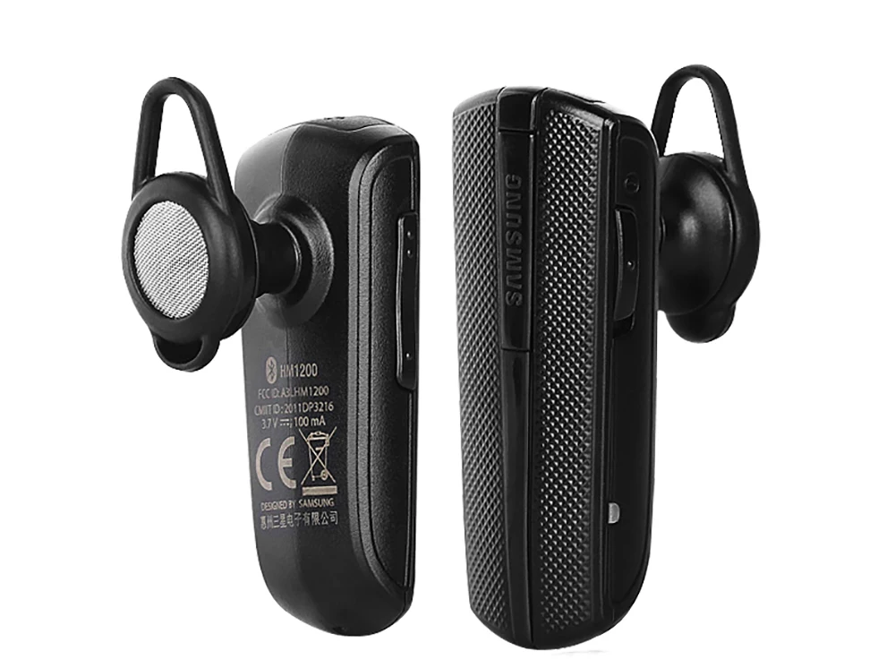 SAMSUNG HM1200 Bluetooth наушники с микрофоном черные наушники-вкладыши Беспроводная бизнес гарнитура Bluetooth 3,0 подлинный
