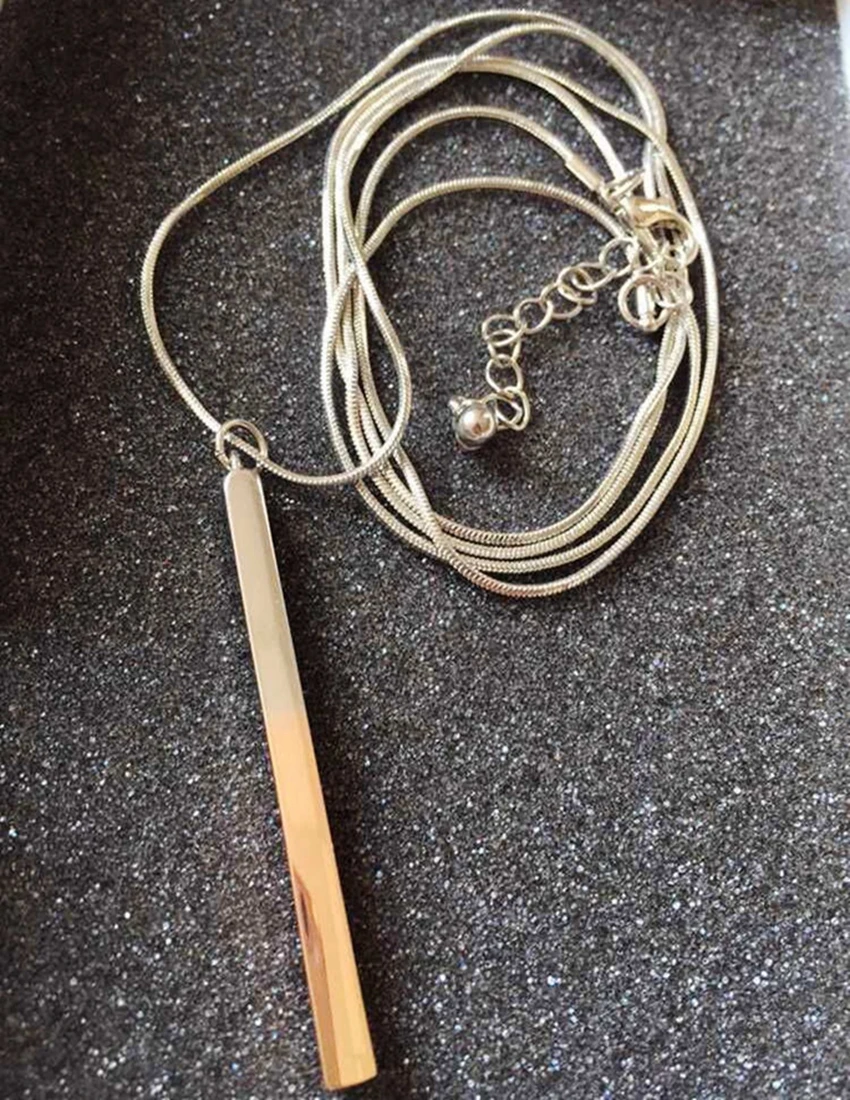 Новый дизайн длинное модное ожерелье с разноцветным покрытием|designer necklace|fashion