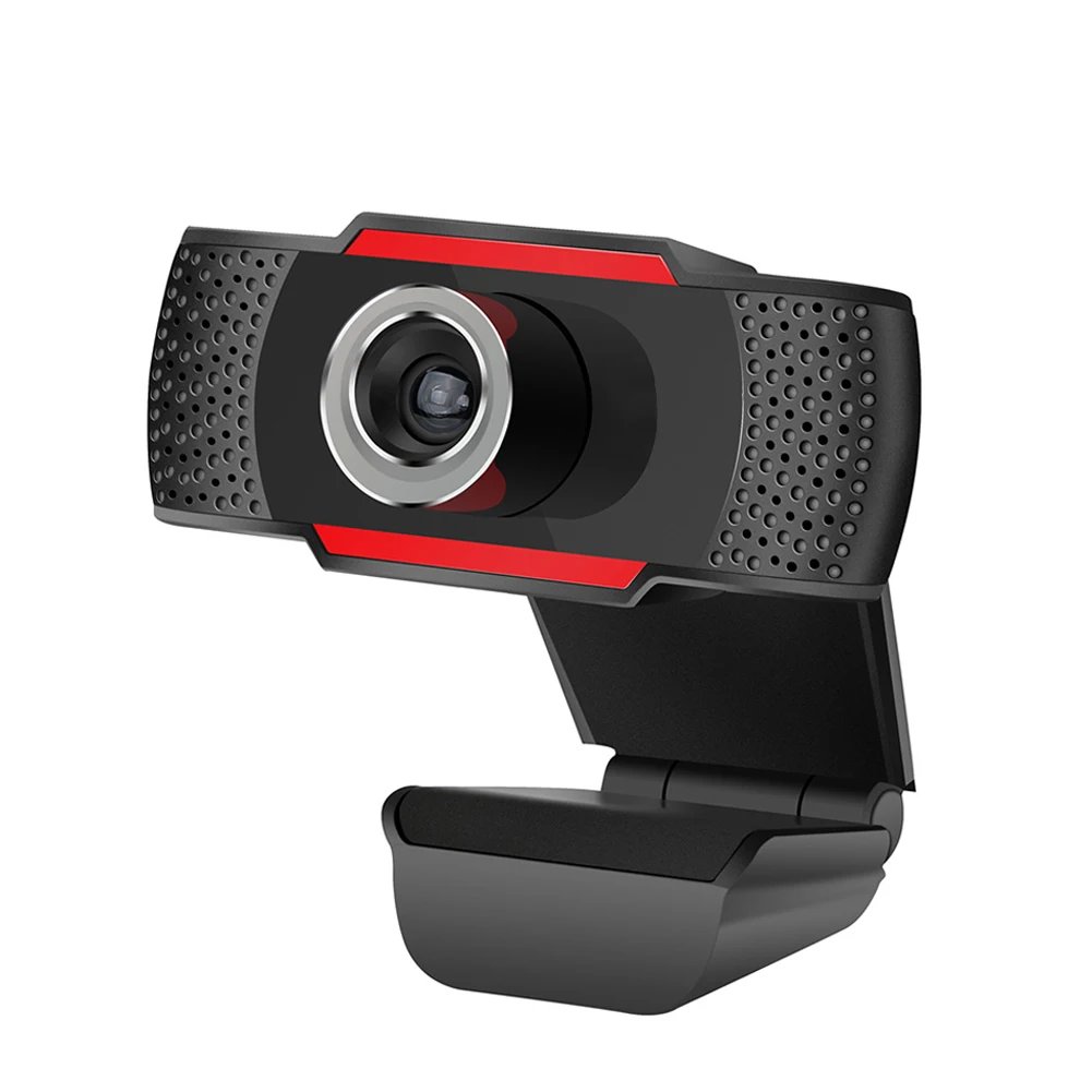 Черный S80 настольный ноутбук веб-камера HD 1080p широкоформатный Встроенный микрофон камера для видеозвонков запись GDeals - Цвет: Черный