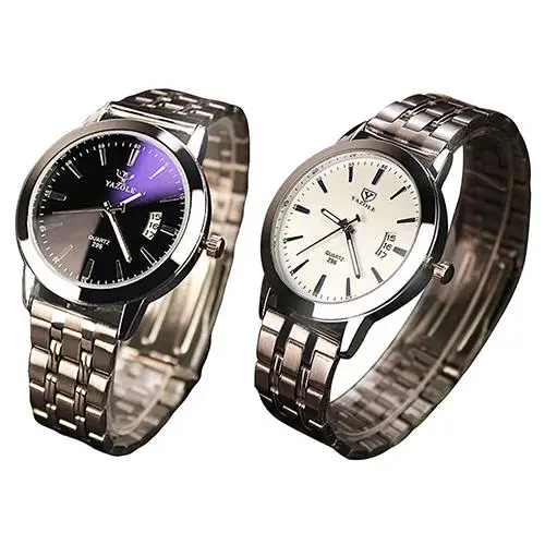 

Great Unisex Casual Chic Waterproof Luminous Stainless Steel Strap Quartz Wrist Watch
