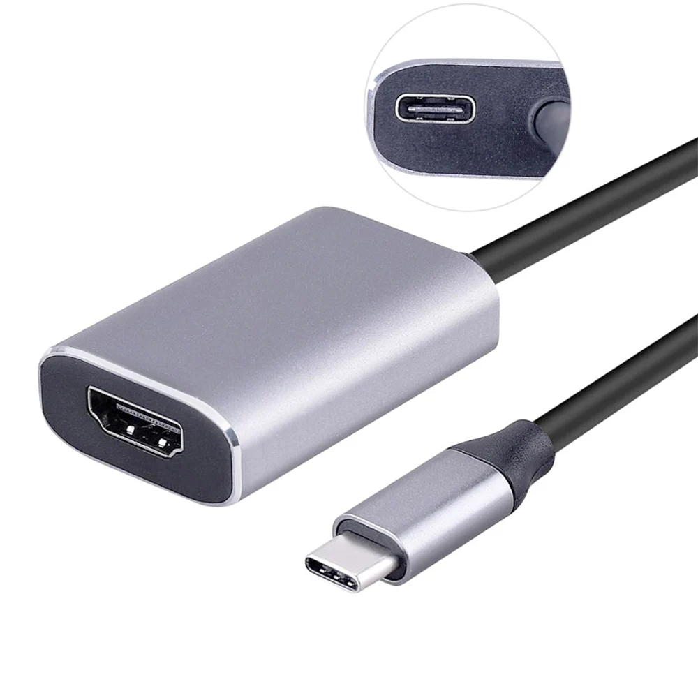 

2 in 1 USB 3.1 USB-C Type C to 4K 60hz HDMI + 100W PD Charging Adapter Hub for Nintend Switch Macbook Samsung S9 S8 Porjector