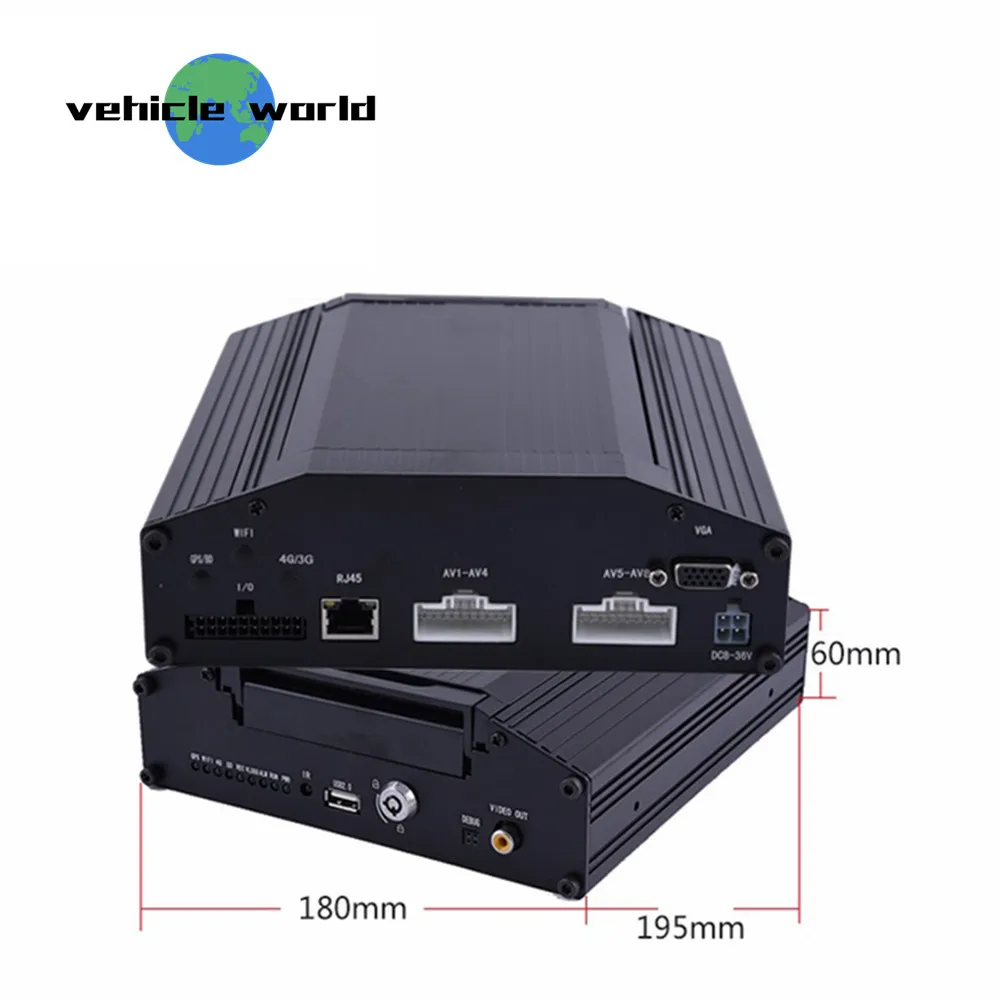 H.264 720P AHD 1.0MP HDD 8Ch школьный автобус прицеп грузовик такси автомобиль мобильный