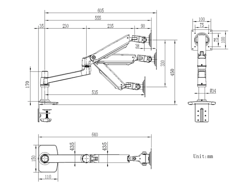 lcd monitor holder