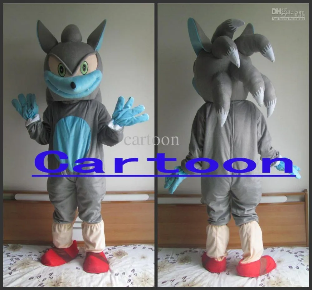 

New Cute Cartoon Character Adult Sonic the Hedgehog Werehog Dress cosplay Halloween Party Costume