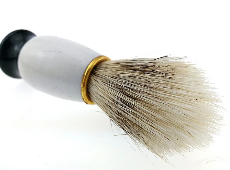 Мужская щетка для бритья с деревянной ручкой профессиональная Чистящая Бритва