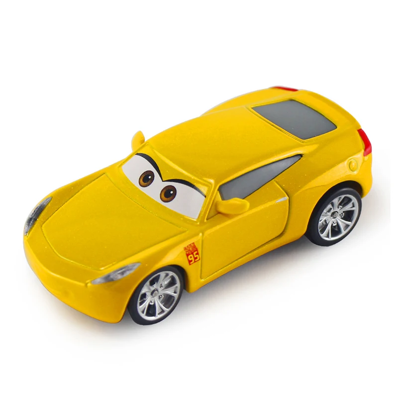 Disney Pixar тачки 3 Молния Маккуин Джексон шторм матер 1:55 литья под давлением модель автомобиля из металлического сплава игрушка Рождественский подарок для мальчиков