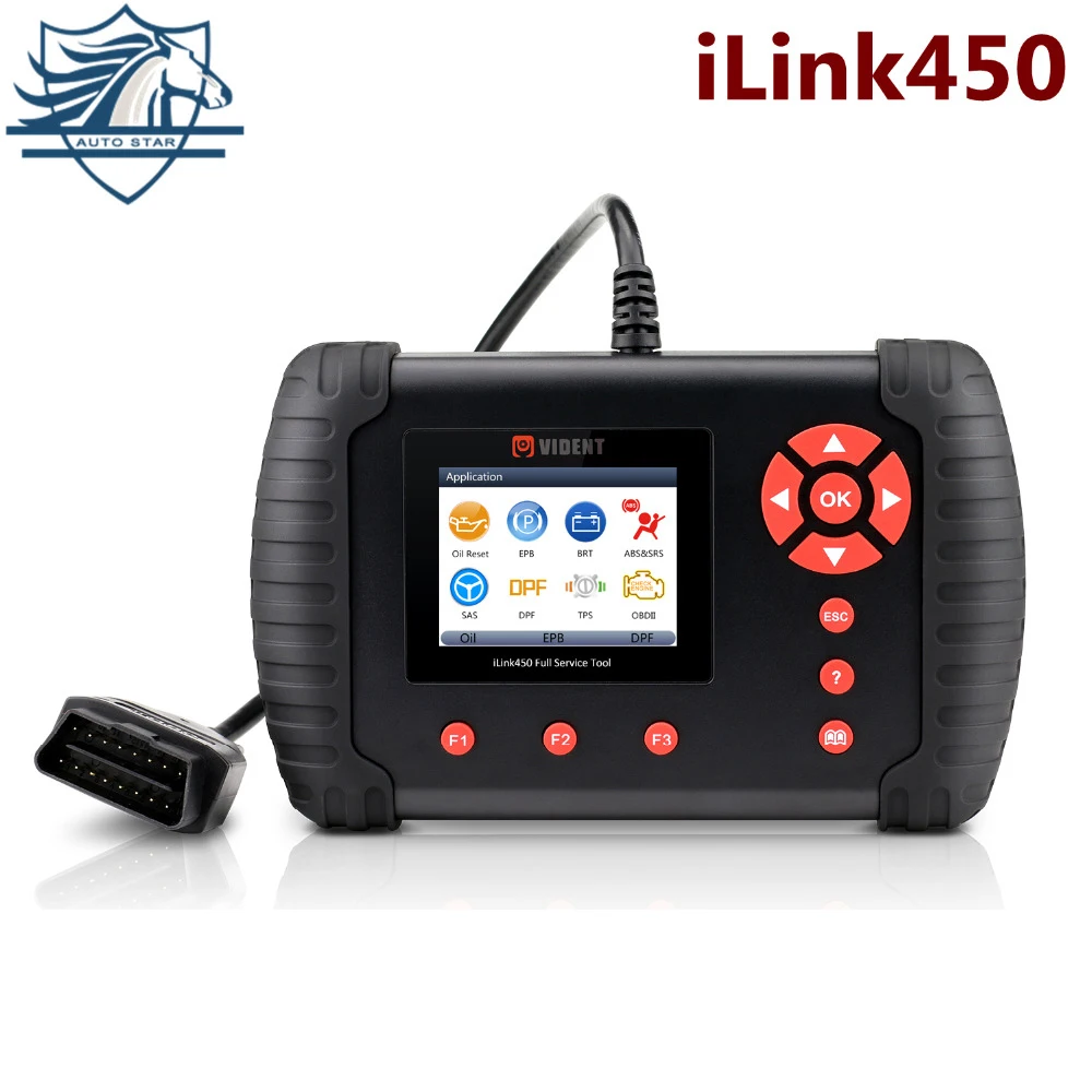 VIDENT iLink450 полная система диагностический инструмент сброс масла EPB ABS SRS SAS TPS BRT
