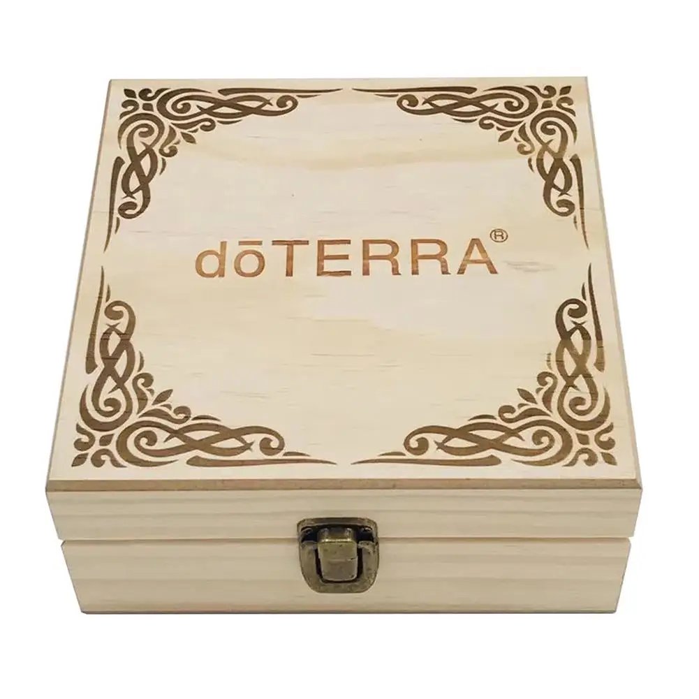 25 слот эфирные масла бутылки деревянный ящик для хранения Чехол деревянный органайзер для ароматерапии# 4O