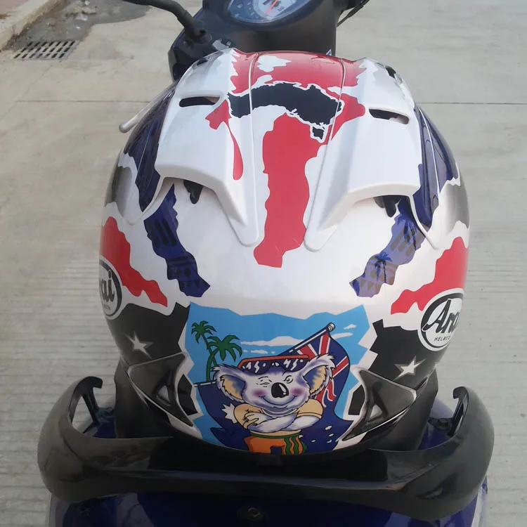 Мотоциклетный шлем полный шлем arai мотоциклетный полный шлем сертификации ECE синий, Capacete/унисекс, Casco De Moto