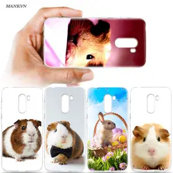 Guinea Pig симпатичный животных Pet Синий принт чехол для Xiaomi mi играть A2 8 Lite красный mi A1 S2 6 6A Note 4X4 5 6 Pro Plus Поко F1 крышка