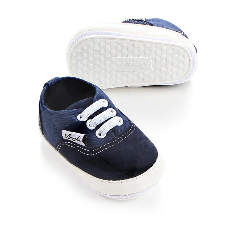 Новорожденный детская повседневная обувь модная мягкая подошва для маленьких мальчиков обувь для малышей младенцев парусиновая обувь для маленьких девочек детские мокасины