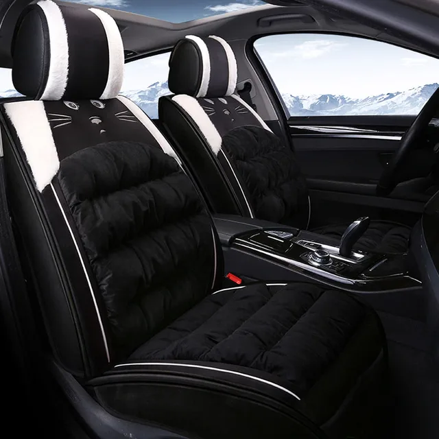 Car Seat Cover Plush Winter Warm For H4 H7 T10 Led Mercedes W205 Car Seat Cover Plush Winter Warm For H4 H7 T10 Led Mercedes W205 W204 Nissan Juke
