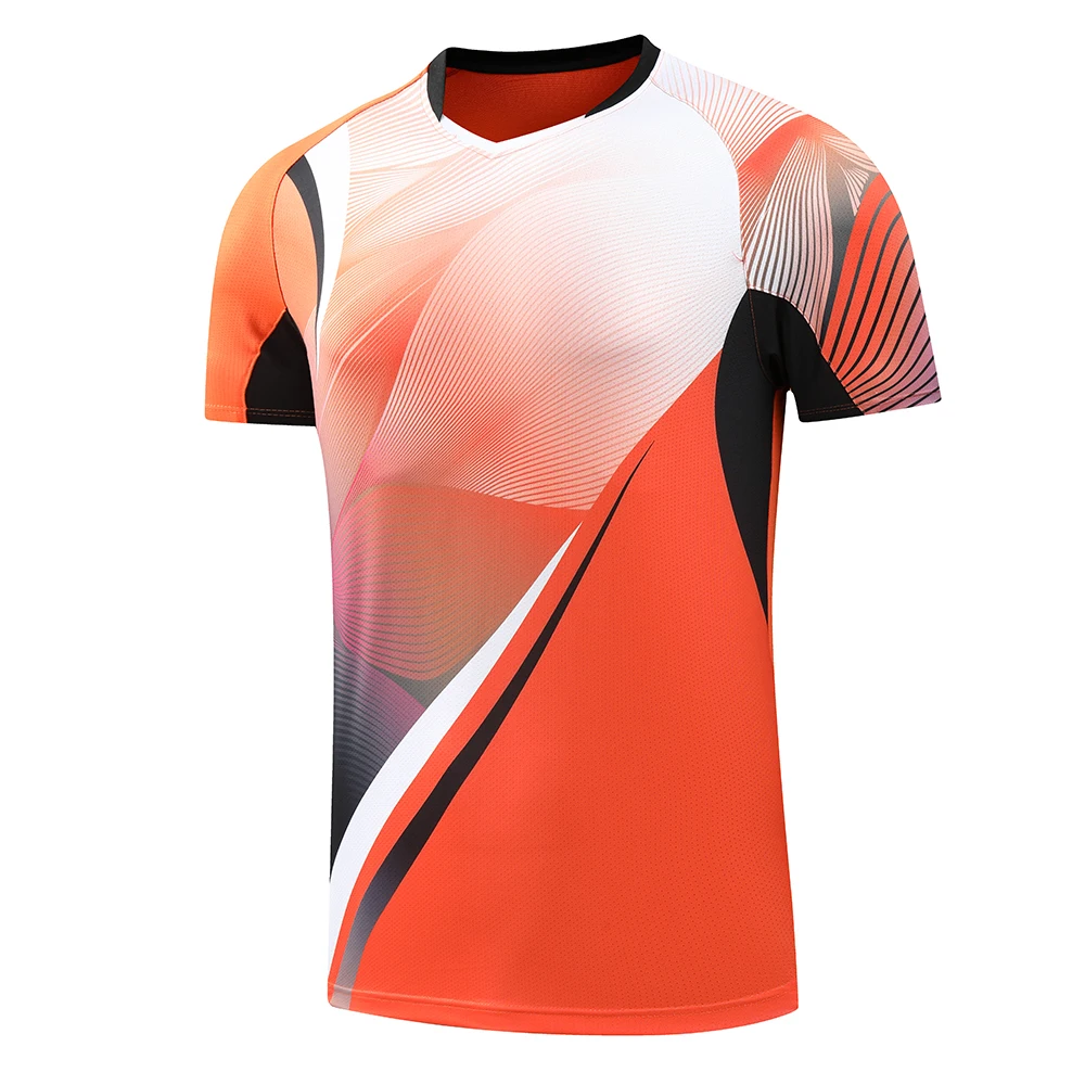 Nueva camiseta de bádminton, camisas de tenis para hombres/mujeres, camisetas de tenis de secado rápido, camisetas de tenis de mesa, camisa deportiva 225