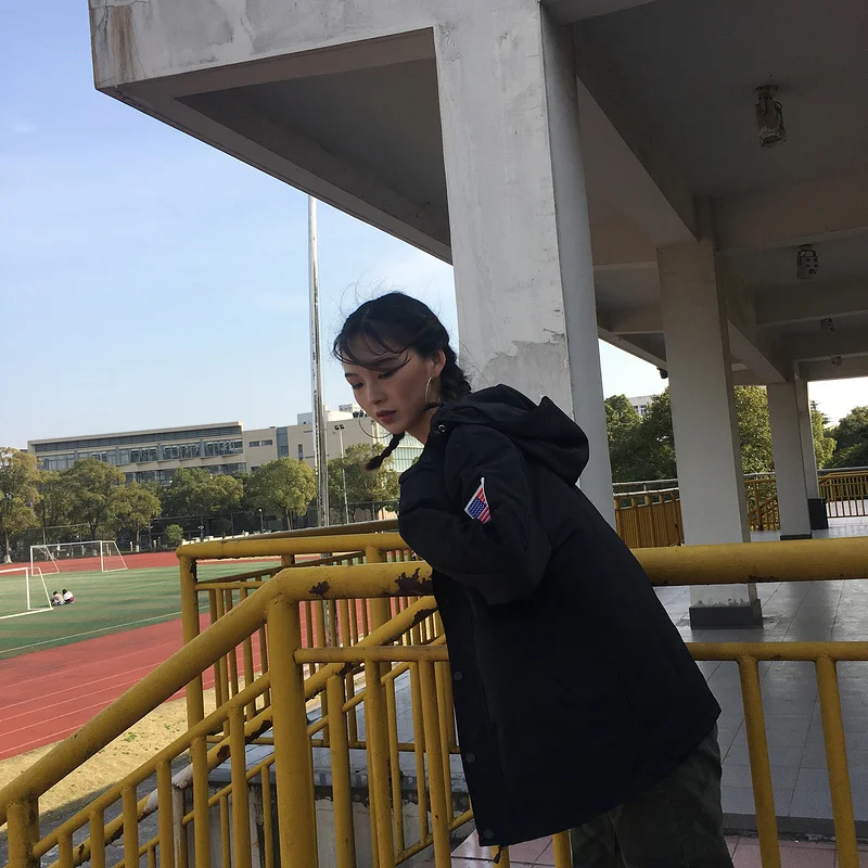 Best Version 1:1 Classic Box Bogo Logo US Flag Embroidery Women Men Jacket Coat Hiphop Streetwear Men Jacket Windbreaker