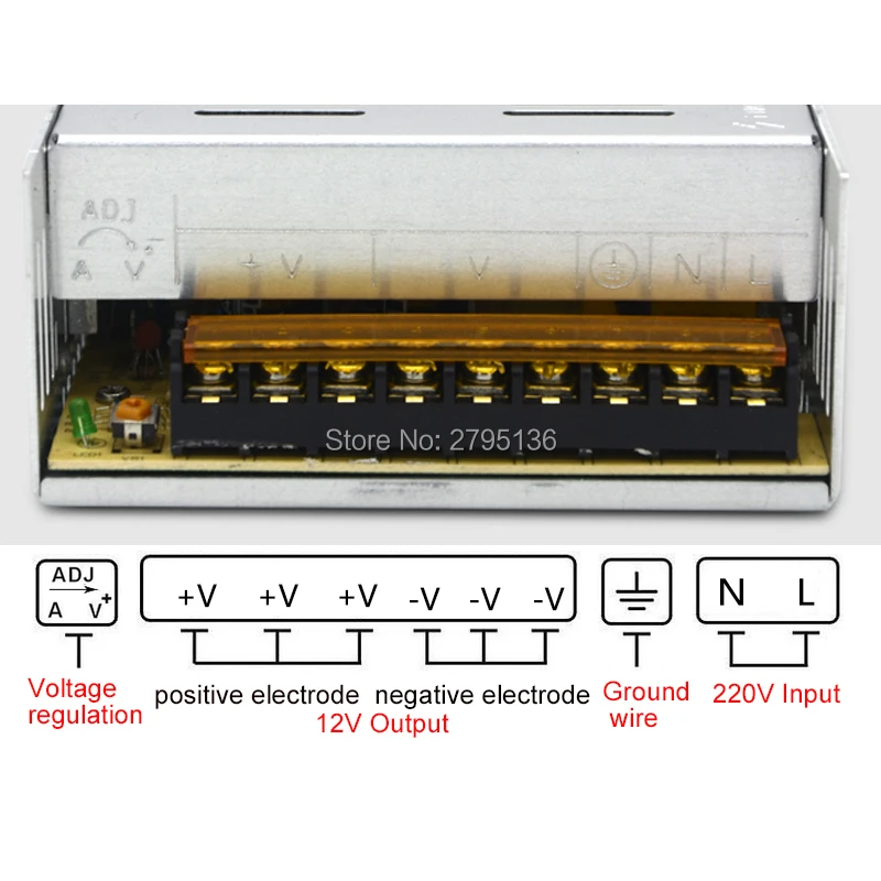 12V30A+