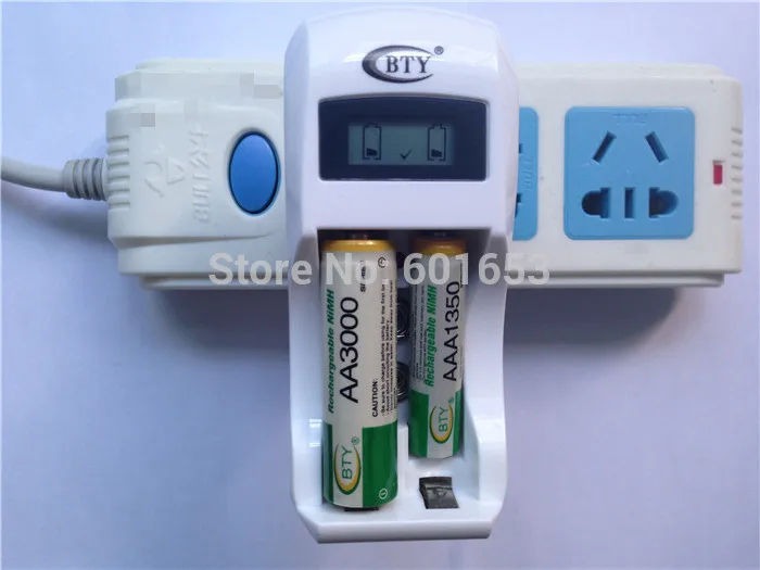 BTY C902 LCD Smart Universal Current Charger for NiMH 1.2V C AA AAA 9V charger | Электроника