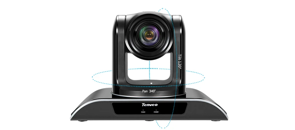 Tenveo VHD102U 10x Zoom 1080p PTZ видео конференц-камера USB Full HD Cam H.264 для теле-образования теле медицина комната