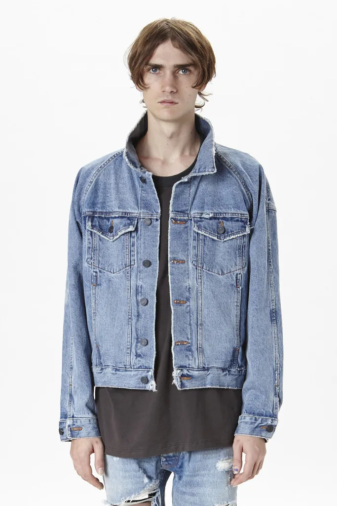 Autumn fashion Loose denim jacket 