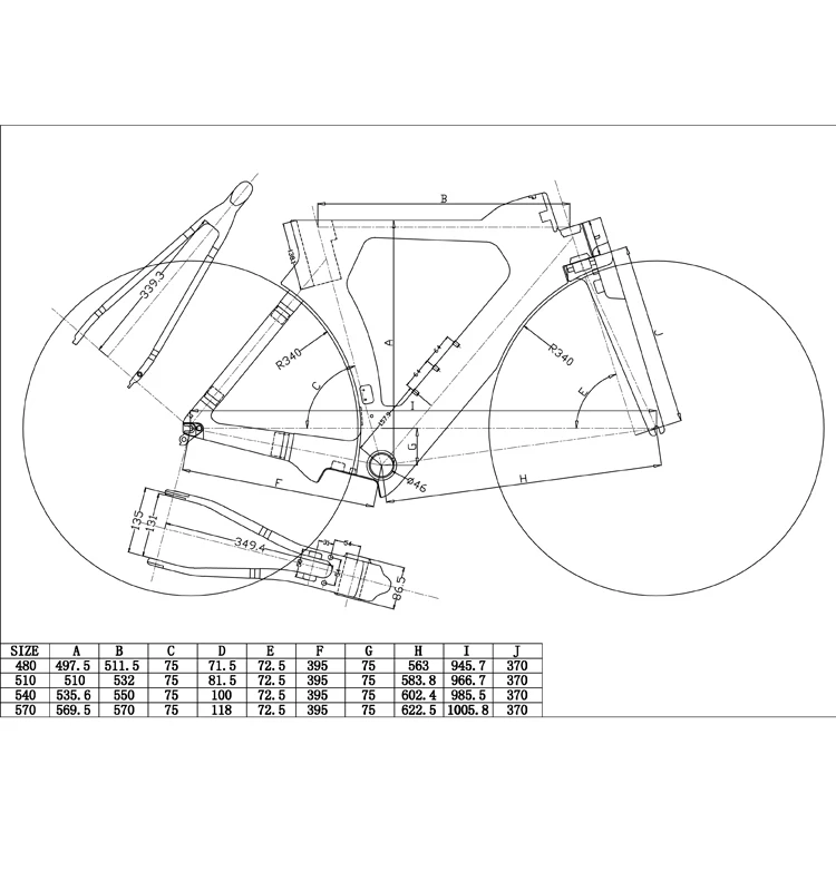 Clearance 700C All Hidde Cable Routing Carbon TT Triathlon Road Bike Frames Racing Aero Time Trial Carbon Bicycle Frameset BB386 TT01 0