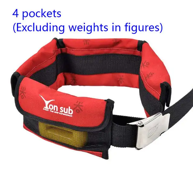 Bag Diving Belt Quick Unbuckle Buckle Lead Belt Diving weight beltin