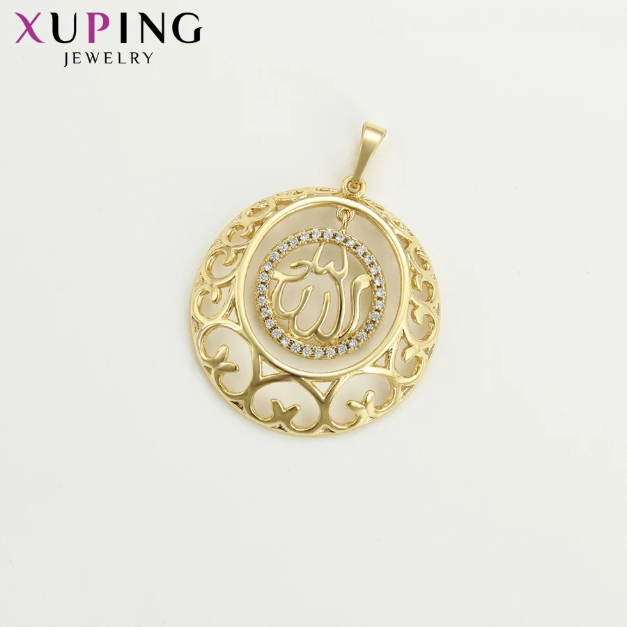 Xuping Модный кулон для женщин Классический ювелирный светильник желтое золото цвет ожерелье кулон Рождественский подарок S112, 2-33747