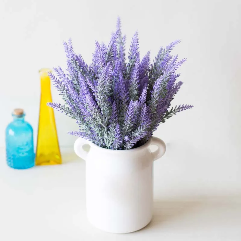 

Dropshipping Simulated Lavender Artificial Flower Pot Arrangement for Home Garden Decor MDP66