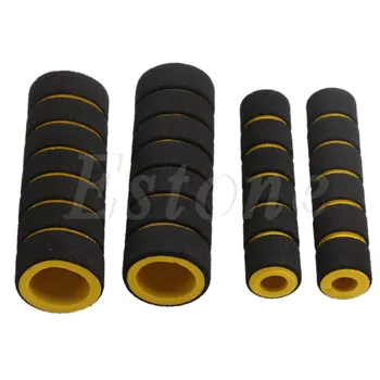 

4Pcs Motorcycle Bicycle Cycle Foam Sponge Nonslip Handlebar Hand Grips Cover Set