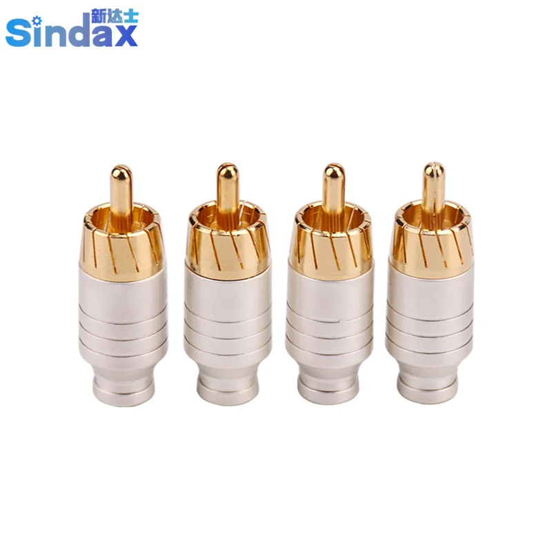Аудиоразъем Sindax Loafing RCA бытовой разъем для видеосигнала разъемы маленькая