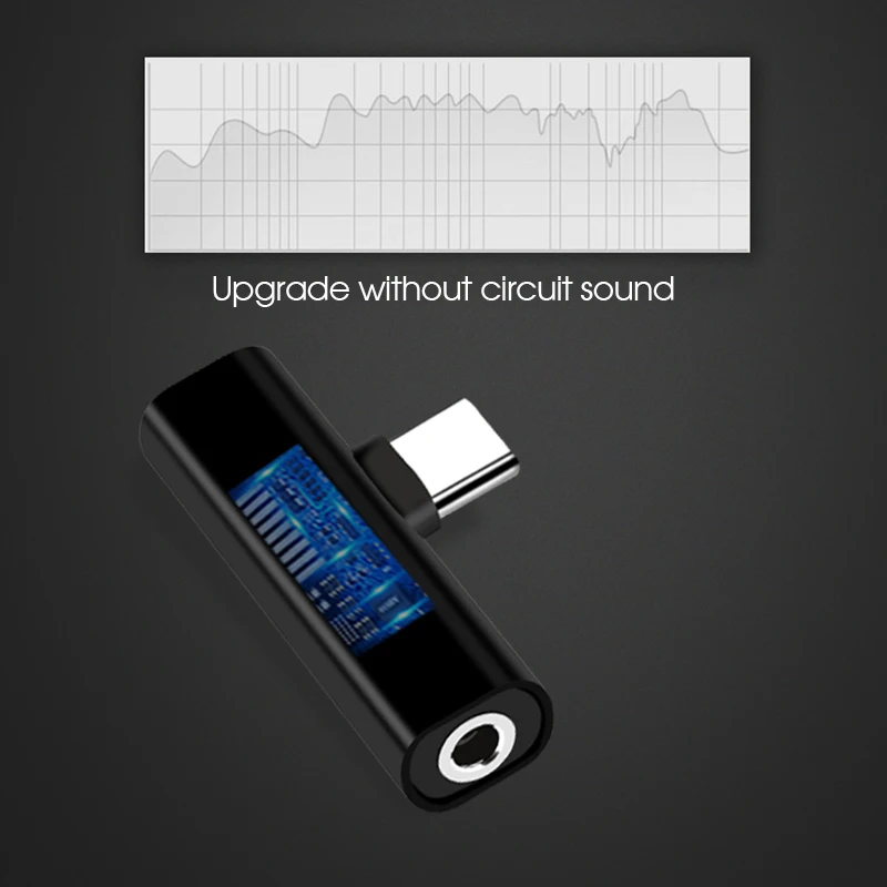 Аудиоадаптер Mini Type C 2 в 1 на 3 5 мм разъем для наушников USB зарядным кодом Samsung Xiaomi