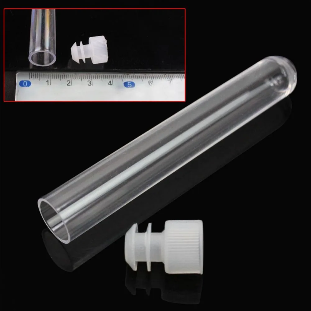 25 قطع محظوظ diy متمنيا زجاجات بلاستيكية شفافة أنبوب الاختبار جعل الرغبات زجاجات 83*11 ملليمتر جعل الرغبات و رسالة حب
