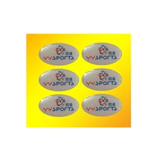 Индивидуальные Экологически чистые 3D полиуретановые купольные наклейки