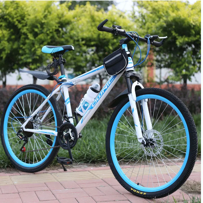 Mountain Bike 26 Inches 21 Speed Double Disc Brake Double Disc Brake Student Bicycle