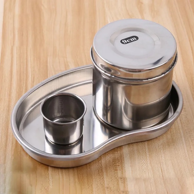 $US $2.36  Medical Disinfection Instrument Stainless Steel Storage Tray Dental Tattoo Medical Beauty Disin