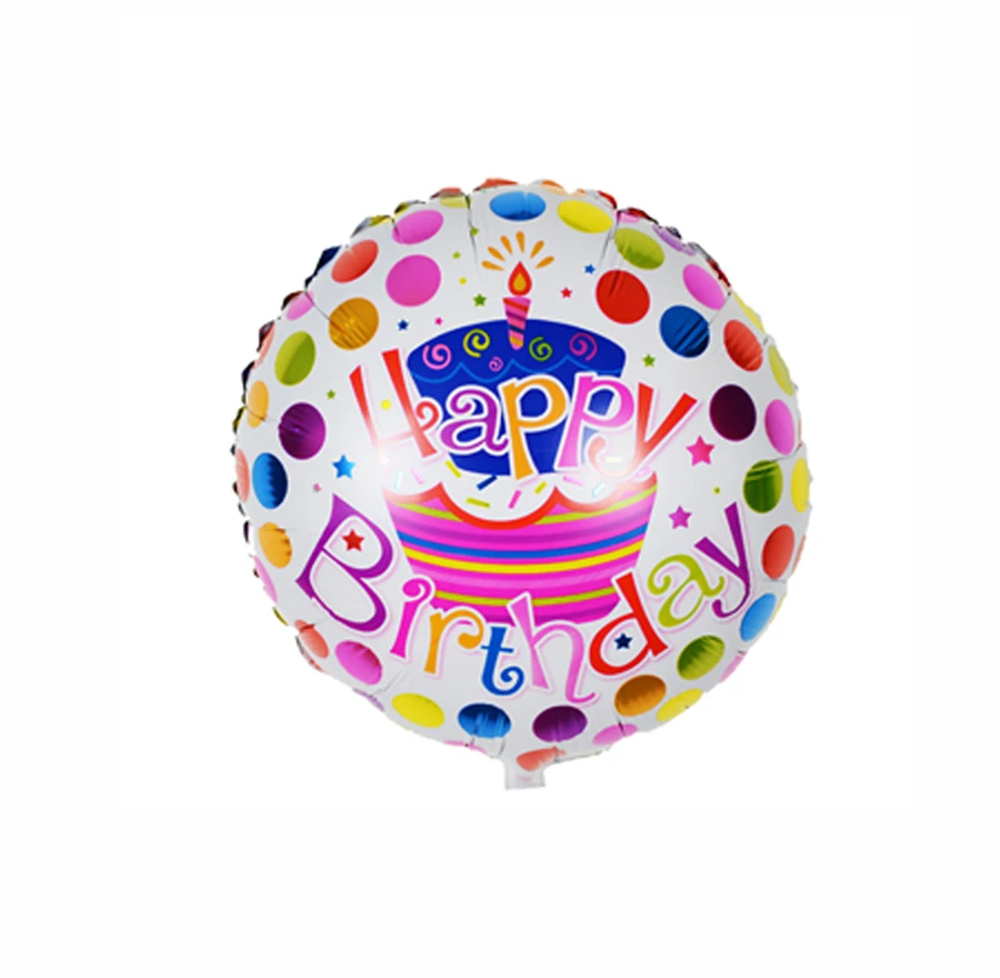 6PCS 18inch Kids Birthday Party Foil Balloon Decoration Inflatable