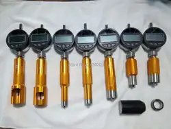 Upgrade Тип common rail игла распылителя форсунки измерительный инструмент с 7 шт. микрометрический измеритель, инструмент для ремонта инжектора