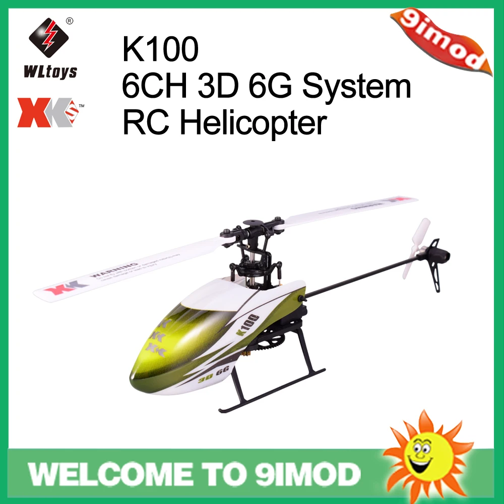 Wltoys XK K100 6CH 3D 6G System Brushless Motor RC Helicopter With