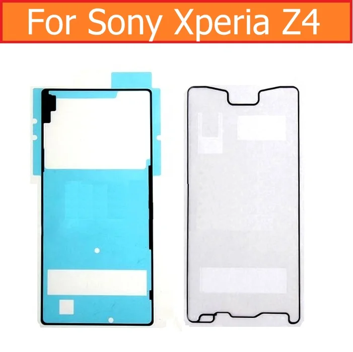 Оригинальный дисплей клейкая лента для Sony Xperia Z4 Z3 + Plus E6553 E6533 задний стеклянный