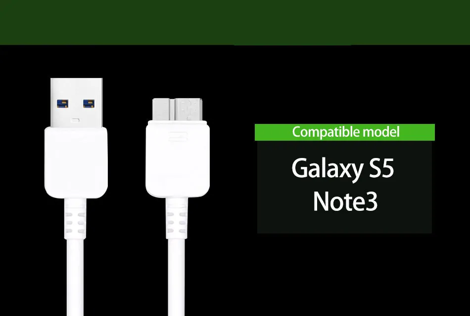 Для samsung Galaxy S5 Note3 Micro USB 3,0 кабель для смарт-мобильного телефона быстрое зарядное устройство Зарядка USB3.0 кабель для передачи данных