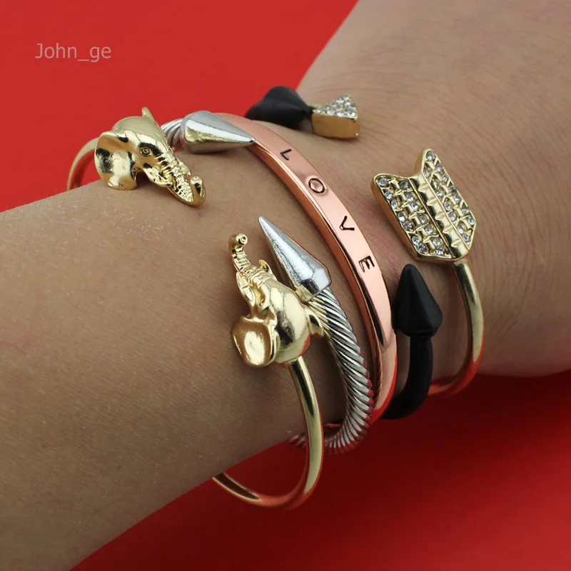 pink gold arrow earrings jewelry for women black Pink gold arrow earrings jewelry for women black